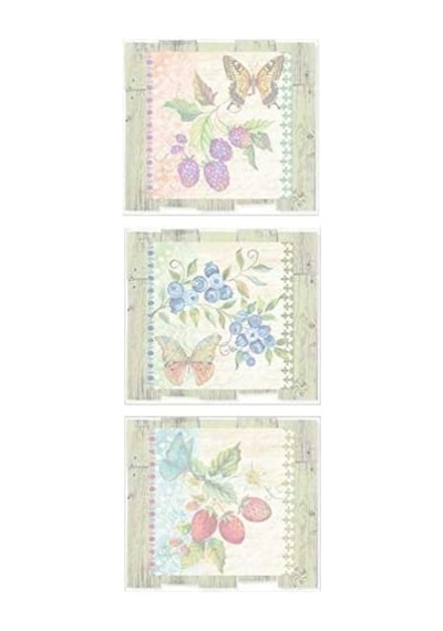 Mixart Transfer 10x25 Cm Koyu Zemin 6163k
