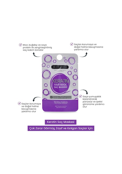 Morfose Keratin Saç Maskesi 24 x 25 ML