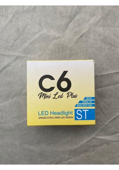 H7 Led Xenon Şimşek Etkili C6 Mini Led Plus