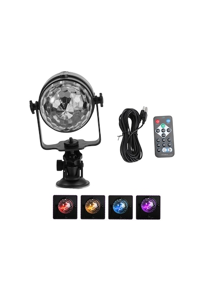 Tnabilir - 794 - Ve Dalı Plastik Kristal Led - Csmo-tex - Disko Işığı