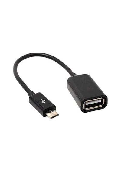 Micro Usb To Usb Çevirici Dönüştürücü Otg Klavye Mouse Flash Bağlantı Kablosu