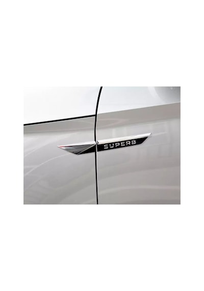 Skoda Super B Uyumlu 4'lü Çamurluk Logosu