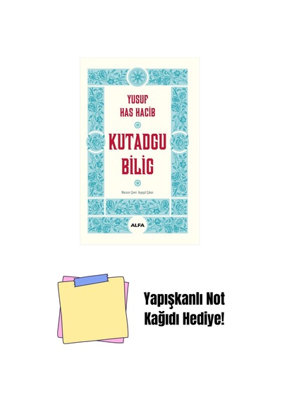 Kutadgu Bilig Ciltli + Yapışkanlı Not Kağıdı