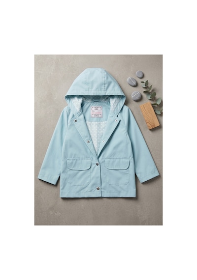 Deniva Kids Kız Çocuk Bebe Mavisi Polka Noktalı Kapüşonlu Yağmurluk Rüzgarlık Mont Bebe Mavi Deniva Kids Kız Çocuk Bebe Mavisi Polka Noktalı Kapüşonlu Yağmurluk Rüzgarlık Mont Bebe Mavi