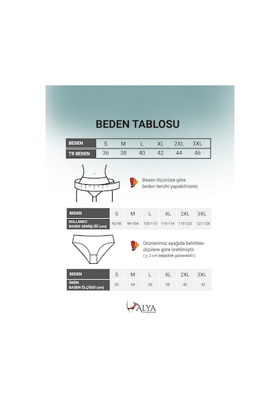 Alya Underwear Anne Kız Kombin Pamuklu Külot - Beyaz Slip İç Çamaşırı - 5'li Paket Yeşil P22