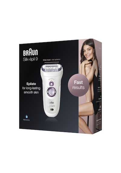 Braun Silk-épil 9 9690 Sensosmart, Kablosuz, Islak&kuru Epilatör Braun Silk-épil 9 9690 Sensosmart, Kablosuz, Islak&kuru Epilatör