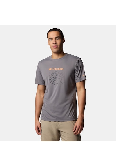 Columbia Columbıa Zero Rules Erkek T-shırt 2118541-023 Gri