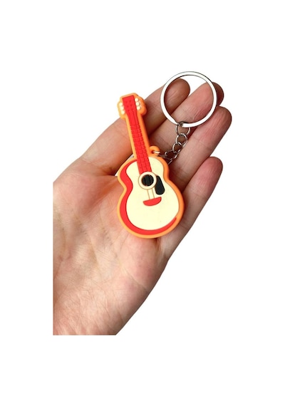 Mini Enstrüman Gitar Anahtarlık