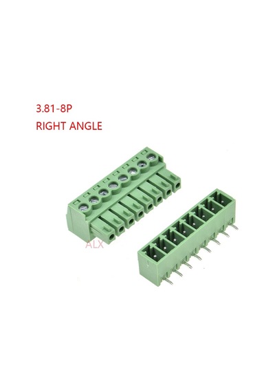 Klemens 8 Pin Takım 90D 3 81 MM Pcb Tipi