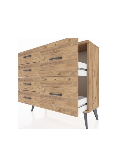 Arges Şifonyer 6 Çekmeceli 88x30x80 Çam-çam Çam Arges Şifonyer 6 Çekmeceli 88x30x80 Çam-çam Çam