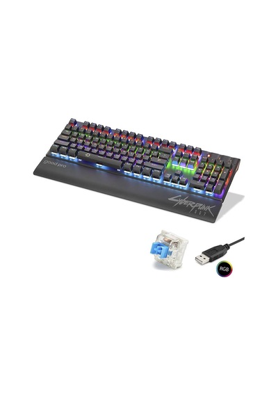 Mekanik Klavye Blue Switch Bilek Destekli Rgb - Siyah G525xb Evimdeyokyok
