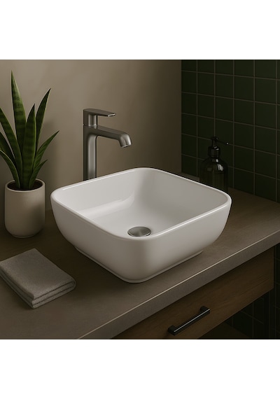 Turavit Porto PRT0708 Lavabo Çanak 40 x 40 CM