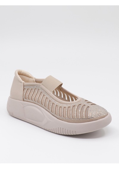 Nesilshoes Nesil Shoes Conf 212 Ten Taşlı Anatomik Kadın Sneakers