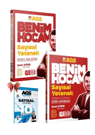 Benim Hocam Yayınları Ags Sayısal Yetenek Konu Anlatımı Ve Soru Bankası Seti Benim Hocam Yayınları