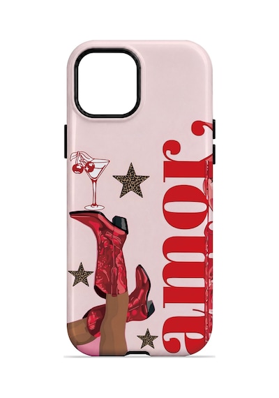 Velvoria Valestra Amour Leopar Apple iPhone Uyumlu 12 Pro Max Darbe Korumalı Kılıf Valestra Select - Amour Leopar
