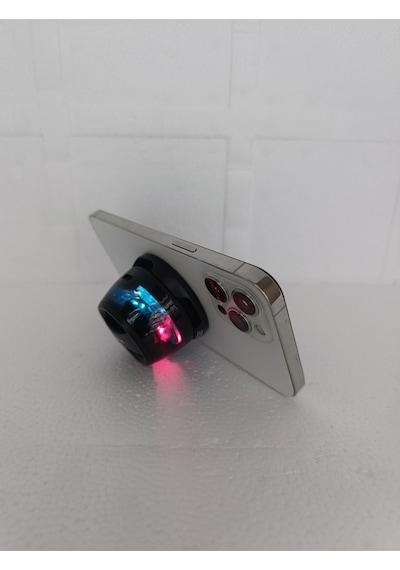 Bluetooth Hoparlör Mini Manyetik Mıknatıslı Kablosuz Speaker Ses Bombası - Siyah- Tek Ebat