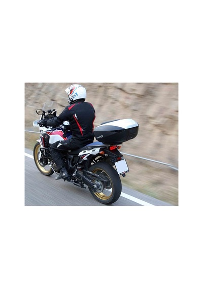 Sh59x Motosiklet Arka Çanta 3 Kademeli Kapasiteli Aliminyum Top Case Motor Çanta Çok Remkli