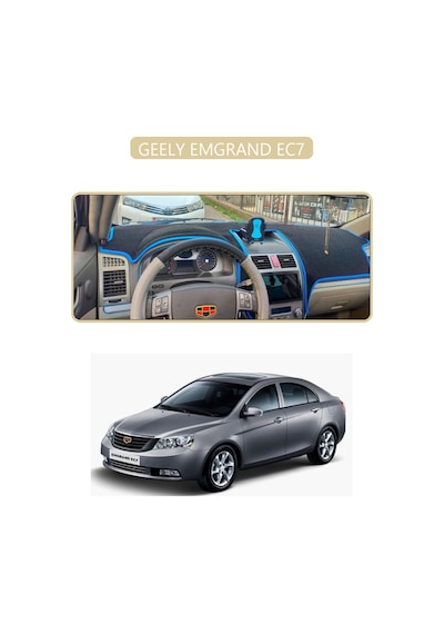 Geely Emgrand Ec7torpido Koruma Halısı Bej Kenar