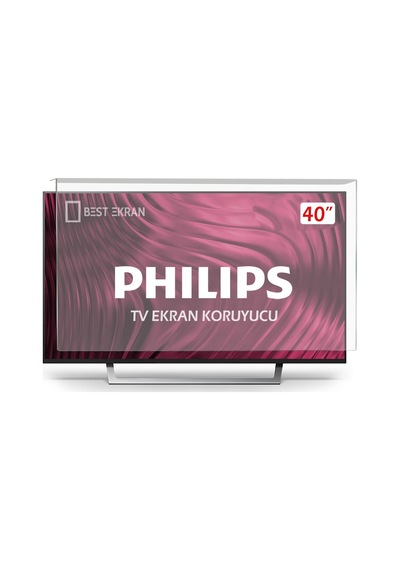 Philips Uyumlu Theone 40puk6400 Tv Ekran Koruyucu