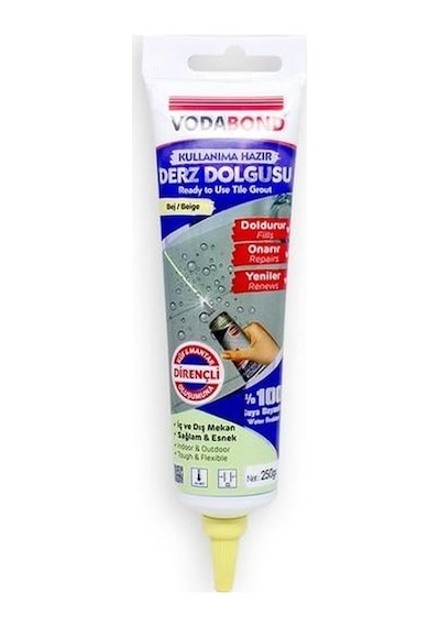 Vodabond Kullanıma Hazır Derz Dolgusu 400 G Beyaz