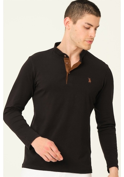 V4009 Dewberry Erkek Sweatshırt Siyah