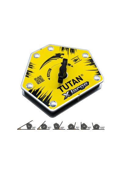 Tutan Xlarge Aç-kapa Manyetik Açılı Kaynak Tutucu Mıknatıs Gönye
