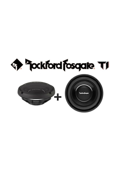 Rockford Fosgate T1-10 Power Profesyonel Karbon Konili Amerikan