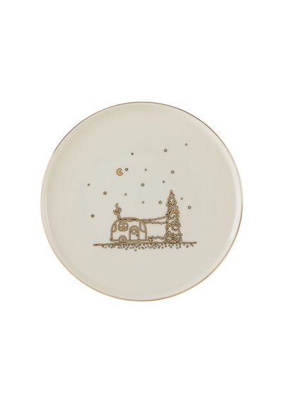 Aryıldız New Year Feast Pasta Tabağı 21 Cm Çok Renkli