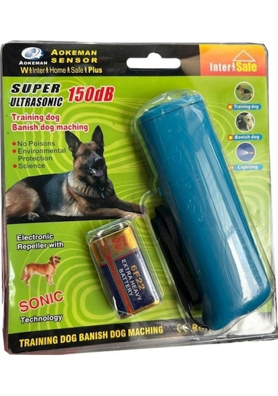 Uzun Menzilli Köpek Kovucu Savunma Ve Eğitici Ses Cihazı 150 Db Çok Renkli