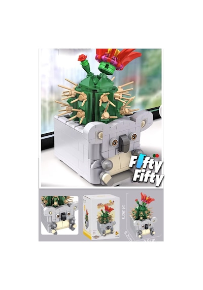 Panlos Mini Potted Plant Serisi Koala Figürü 297 Parça Oyuncak Yapım Seti -ffp655014