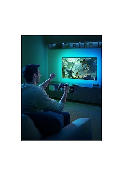 Govee Aı Sync Box 2 55-65 Inc Tv Arkası Led Ambiyans Aydınlatma, Ekran Ile Senkron, Yapay Zekalı,