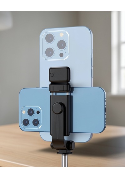 Selfie Çubuğu Tripod Bluetooth Kumandalı Kablosuz Led Işıklı