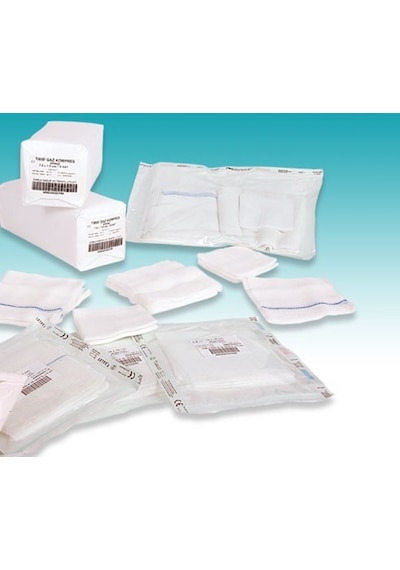 Tules Steril Spanç 100Lü 7.5Cm*7.5Cm Gazlı Bez 4 Kutu