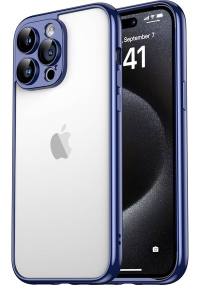 Apple Uyumlu iPhone 15 Pro Zore Kamera Korumalı Bontez Bumper-siyah Siyah Siyah