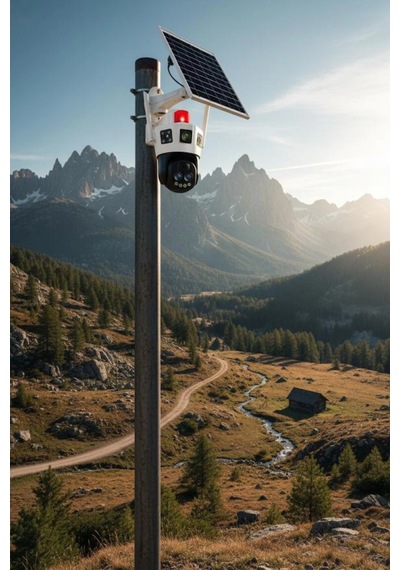 Okam 6010 4g E Sim Özellikli Solar 10x Optik Zoom Kamera