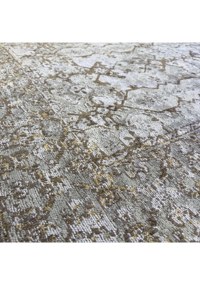 Hoom Rugs Arkaik Plz 02 Kahve Etnik Renkli Vintage Makine Halısı Çok Renkli