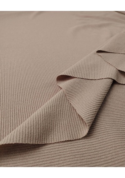 Bej Renkte Kaşkorse Jarse Kumaş En: 110cm-10844 Bej