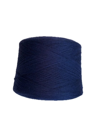 Asavia İtalyan Merinos Yünü Örgü İpi Bobin %100 Merino 100 Gr Lacivert