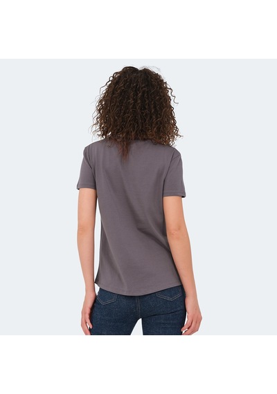 Slazenger VIRAJ Kadın  Koyu Gri Tişört