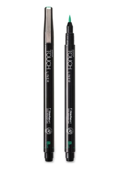 Touch Liner Brush Green Fırça Uçlu Kalem B