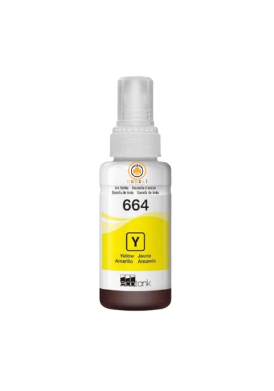 Drl Premium T664 %100 Uyumlu 4'lü Set Uyumlu Mürekkep Siyah-mavi-kırmızı-sarı