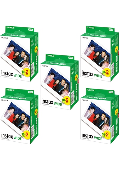 Instax Wide 20'li Film 5'li Set 100 Poz