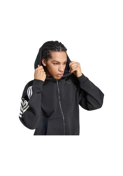 Adidas Erkek Ceket M Ak 3s Fz Kw2367 Siyah