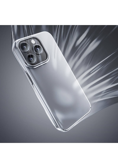 Apple Uyumlu  iPhone 15 Pro Kılıf Benks Ultra İnce Pc Kapak Siyah