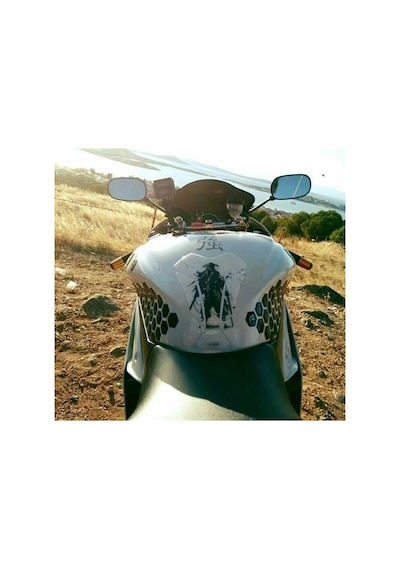 Bal Peteği Sticker 50 Parça Siyah