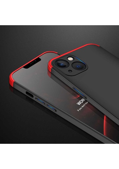 Apple Uyumlu iPhone 13 Mini Kılıf Zore Ays Kapak Siyah