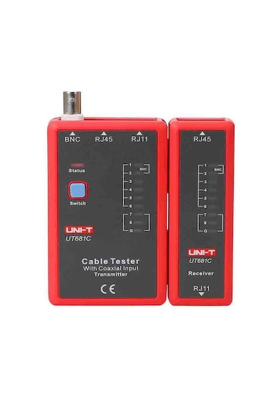 Unit Ut-681c Network Data Kablosu Test Cihazı Rj45 Test Cihazı