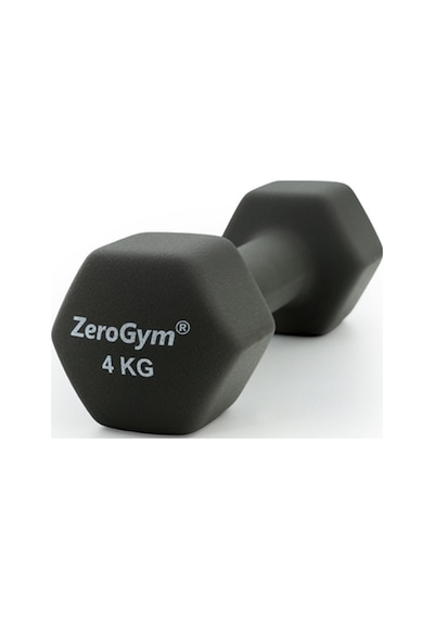 Zerogym Neopren Kaplı İçi Demir Dambıl 4 Kg Gri 1 Adet