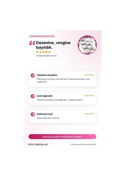 Lüx Sakura Desen Seramik 6 Kişilik Yemek Seti 20 Cm Diğer
