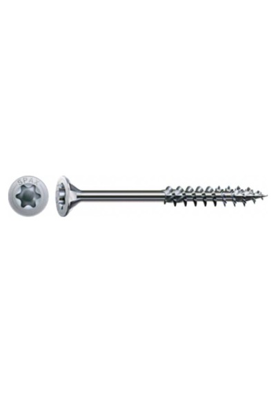 Ahşap Konstrüksiyon Vidası, 8 x 220 mm, 50 Adet, Yarım Dişli